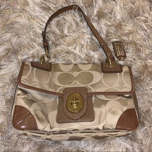 NEW Signature Coach Shoulder Bag